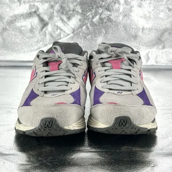 New Balance Mens 11.5 2002R Rain Cloud Prism Purple Lifestyle Sneaker M2002RWB